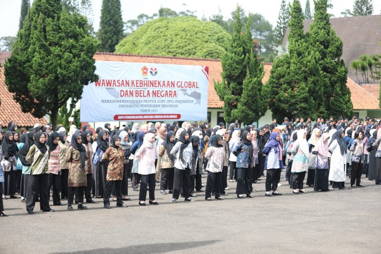 UPI Bekali Mahasiswa PPG Calon Guru dengan Wawasan Kebhinekaan Global dan Bela Negara