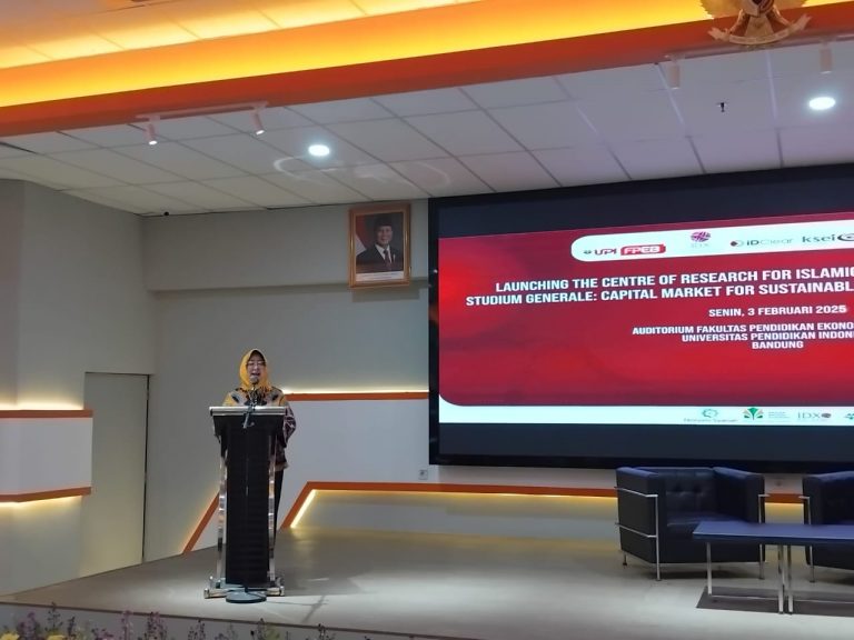 Prof. Dr. Ratih Hurriyati, M.P, CSBA : Centre of Research for Islamic Capital Market FPEB UPI,  Mendukung Pertumbuhan Ekonomi Berkelanjutan