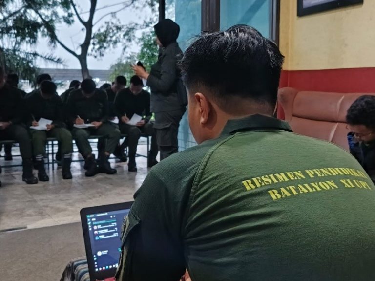 Menwa Yon XI/UPI/RP Gelar Pembinaan Anggota untuk Membangun Kedisiplinan dan Kepemimpinan