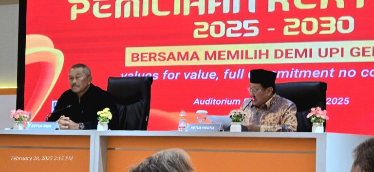 MWA UPI Selenggarakan Sosialisasi Penjaringan dan Pemilihan Rektor UPI Periode 2025-2030