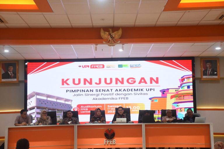 Tingkatkan Kolaborasi, FPEB UPI Terima Kunjungan Senat Akademik UPI