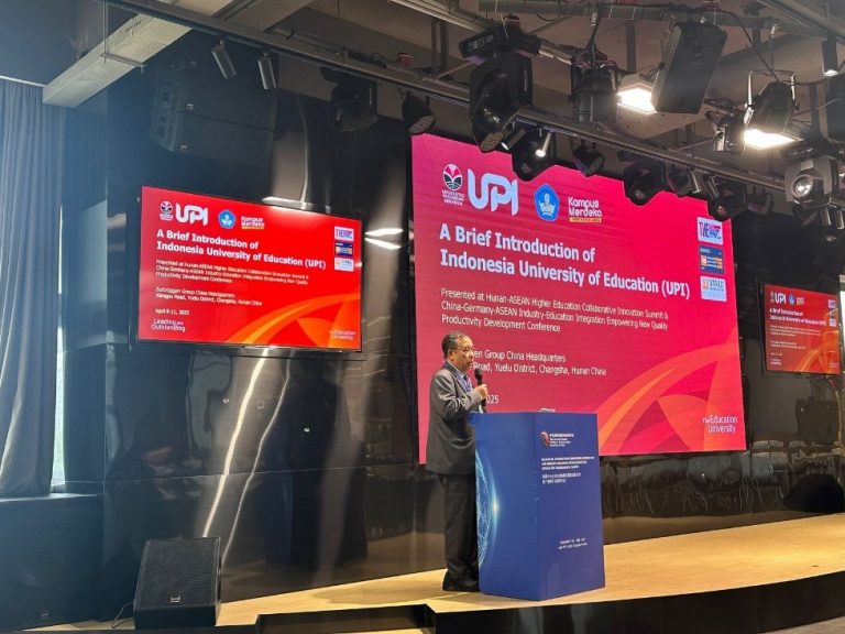 UPI Perkuat Kolaborasi Global, Tandatangani MoU Strategis di Hunan-ASEAN-Germany Conference 2025