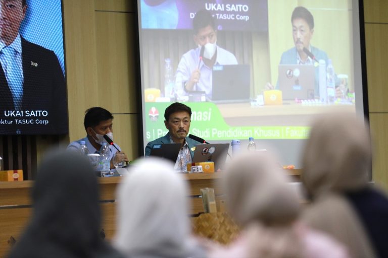 UPI Gandeng TASUC Corp Jepang Gelar Kuliah Umum dan Workshop Asesmen JasKeps bagi Anak Berkebutuhan Khusus