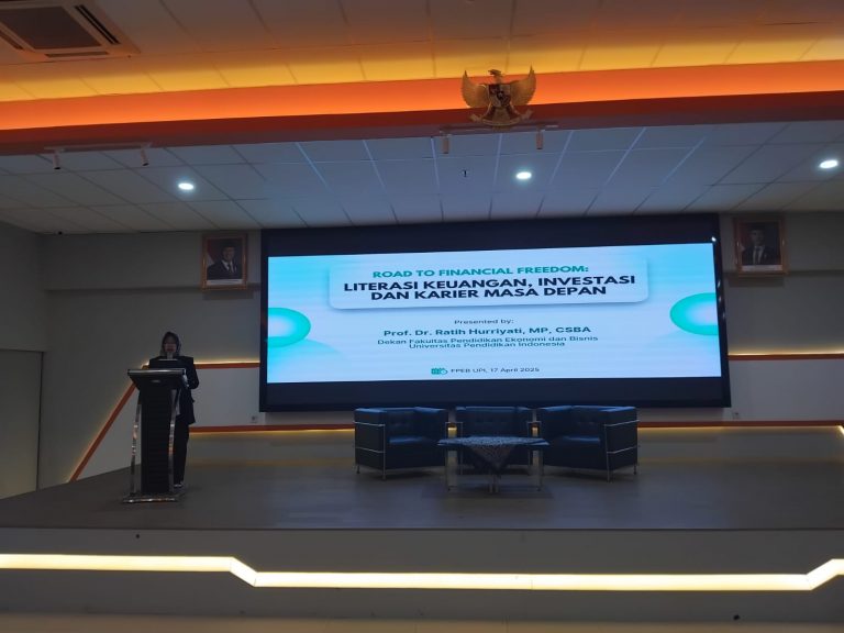 Kolaborasi FPEB UPI, Bank Indonesia, Otoritas Jasa Keuangan, Phillip Sekuritas, Selenggarakan Seminar Edukasi Profesi dan Literasi Keuangan