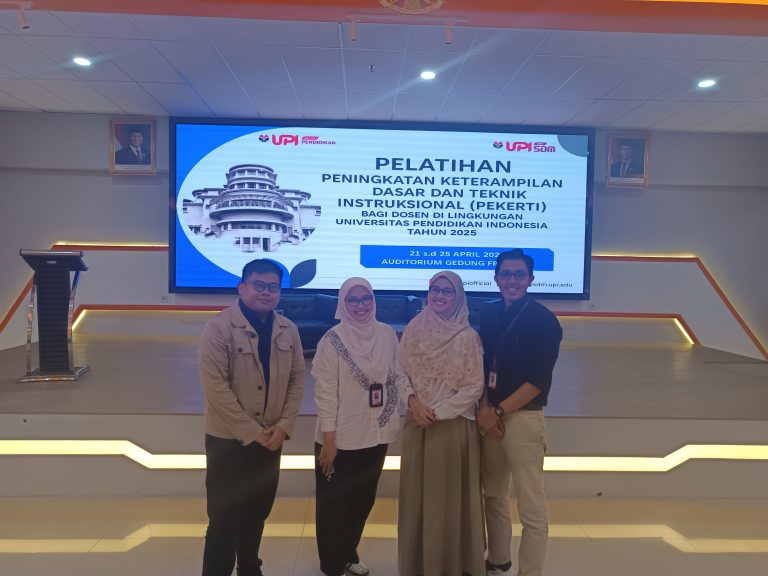 Tingkatkan Kompetensi, 4 Dosen FPEB UPI Ikuti Program Peningkatan Keterampilan Dasar Teknik Intruksional (PEKERTI)