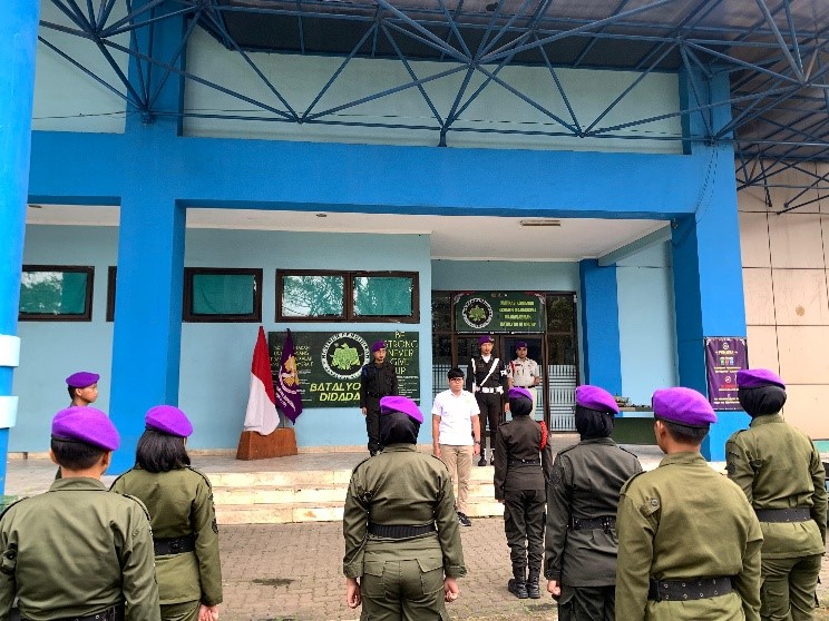 Menwa UPI Rayakan HUT Batalyon UPI/XI/RP Yang Ke-59: Solidaritas Tanpa Batas