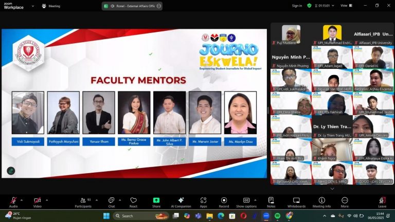 12 Mahasiswa UPI Ikuti Journo Eskwela: Empowering Student-Journalists for Global Impact