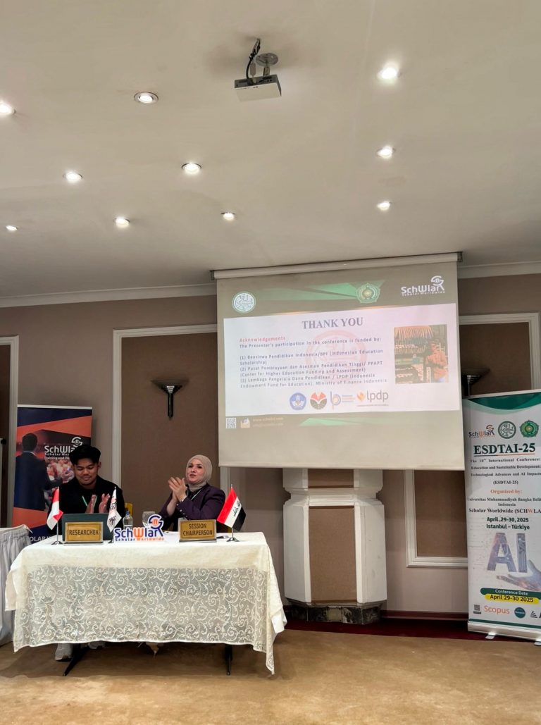 Piki S. Pernantah, Mahasiswa S3 IPS FPIPS UPI, Menjadi Presenter Konferensi Internasional di Turki