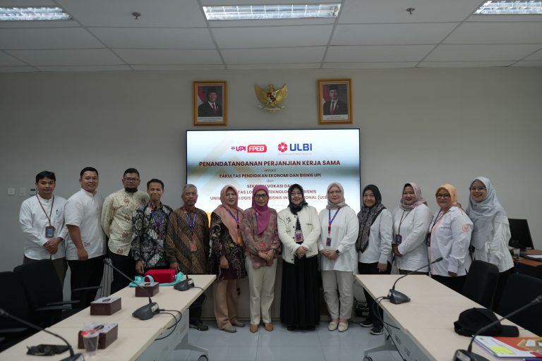 FPEB UPI Tandatangani Implementasi Kerjasama dengan  Univesitas Logistik dan Bisnis Internasional (ULBI) Kegiatan Global Conference of Business Management and Enterpreneurship 2025