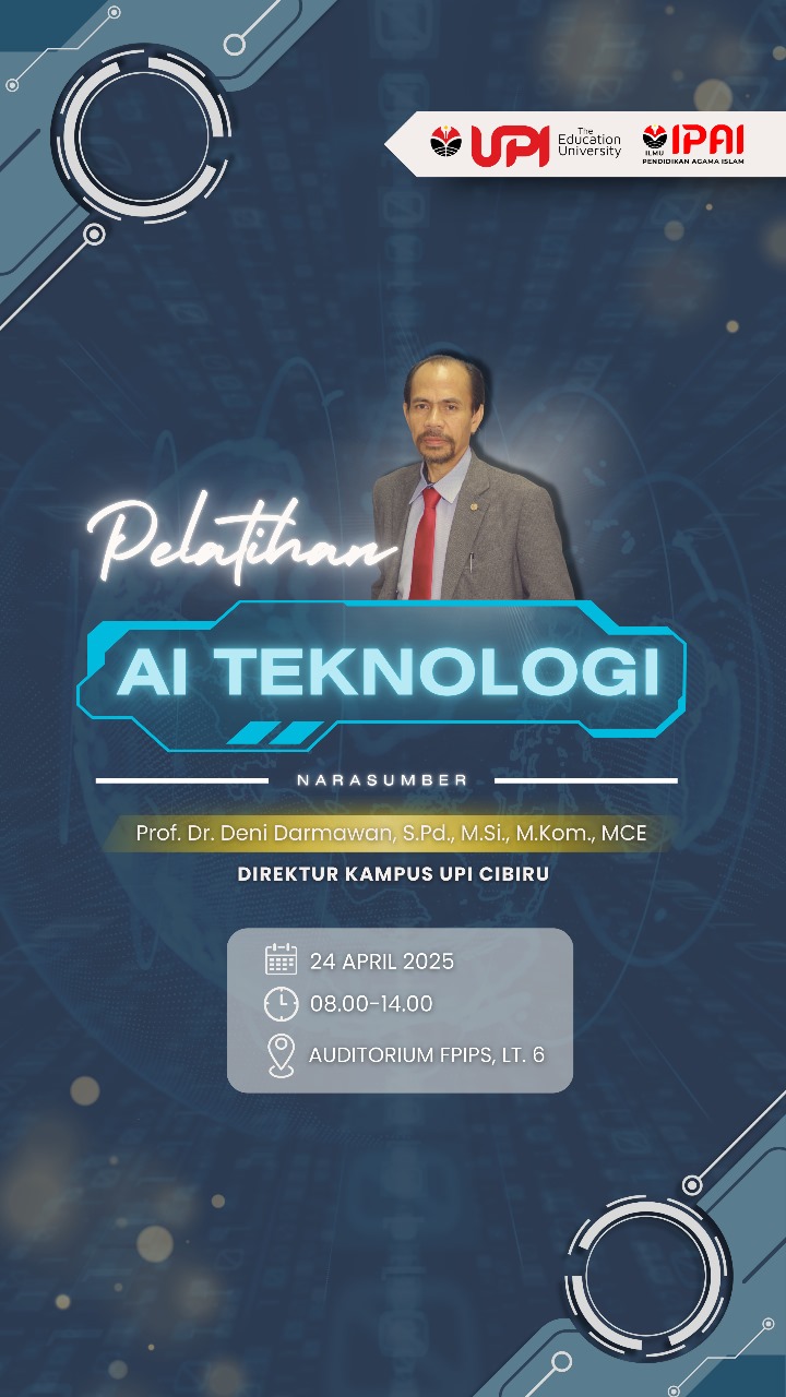 ROBOT ASISTEN VIRTUAL (RAV) BERBASIS AI PRODUK CIBIRU HADIR DI PRODI PAI FPIPS UPI