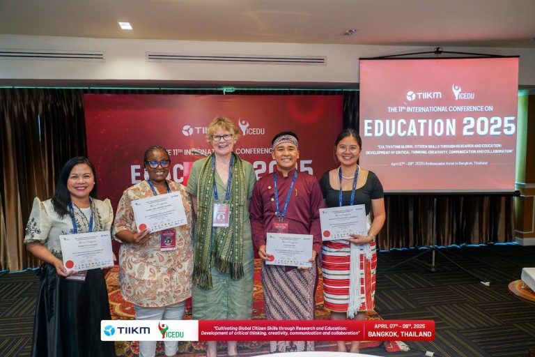 Bawa Isu Pendidikan Anak Jalanan, Vicky Taniady Presentasikan Riset di Seminar Internasional, Thailand