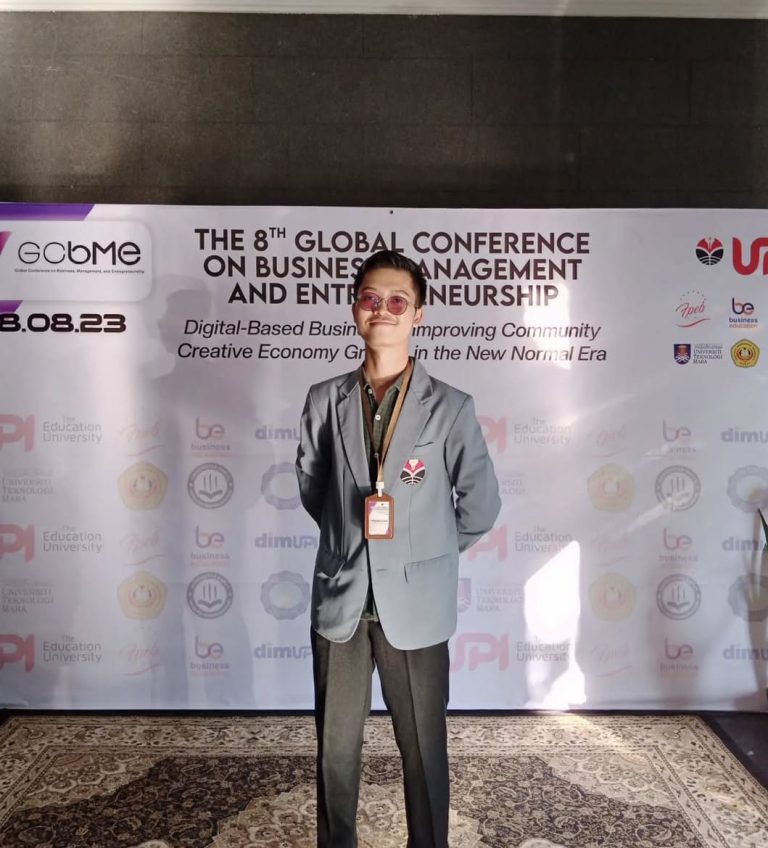 Muhammad Ridwan Mulki, mahasiswa Prodi Akuntansi FPEB UPI Menjadi Peserta Kuliah Kerja Nyata Internasional 