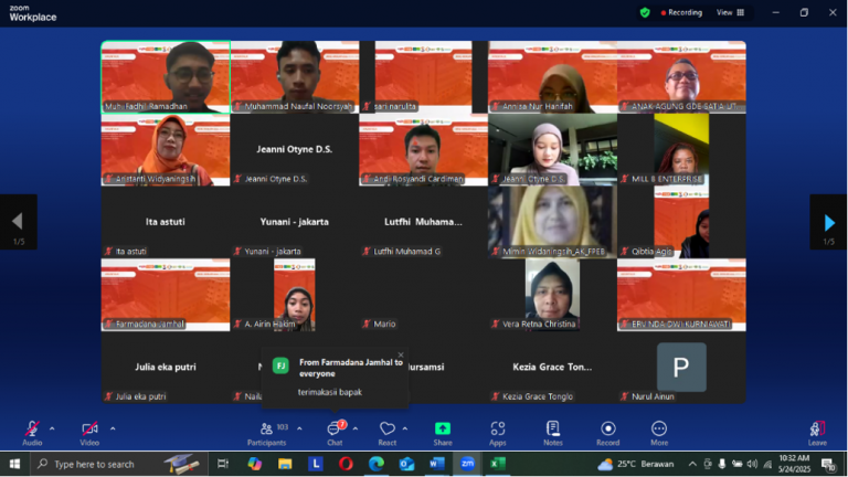 AKUNTalk Prodi Akuntansi FPEB UPI, Bahas Tantangan dan Peluang Artificial Intelligence  bagi Masa Depan Profesi Akuntan