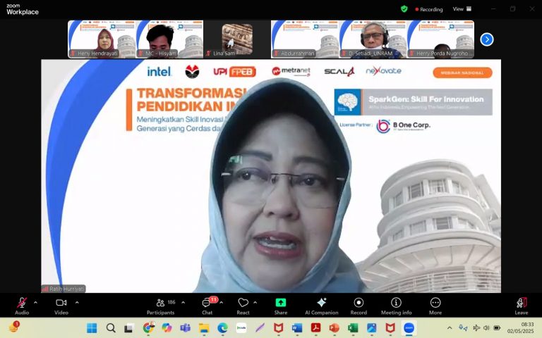 Peringati Hardiknas, FPEB UPI, Telkom dan INTEL Indonesia Bekerjasama Selenggarakan Webinar Nasional Transformasi Pendidikan Indonesia: Meningkatkan Skill Inovasi berbasis Artificial Intelligence