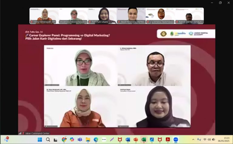Jabar Digital Academy Talk  : Kolaborasi FPEB UPI dan Diskominfo Jabar, Tingkatkan Keterampilan Programming serta Digital Marketing Masyarakat Jawa Barat