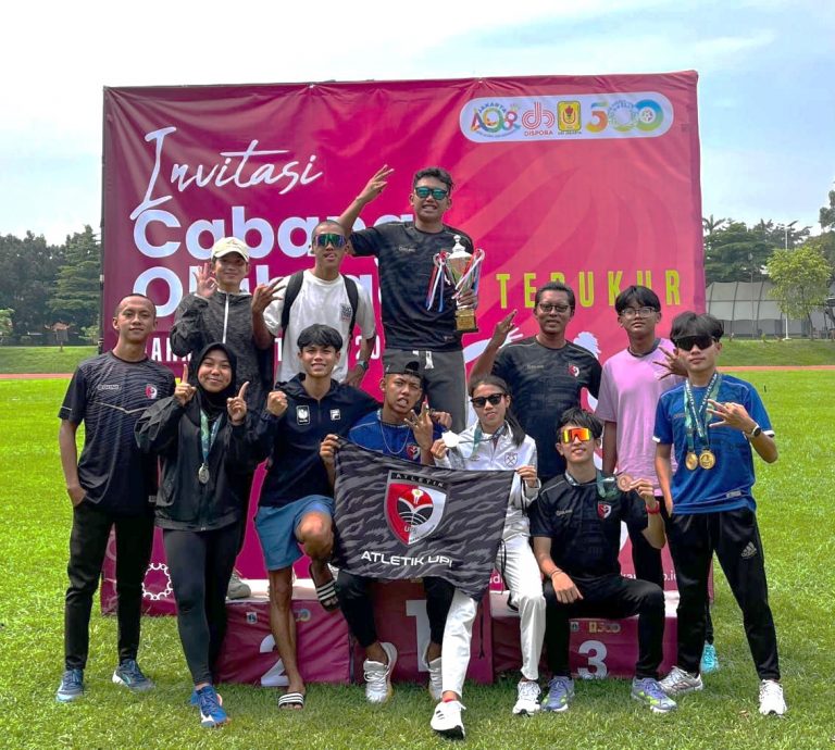 Atletik UPI Raih Juara Umum 3 di Kejuaraan Atletik antar Perguruan Tinggi Nasional