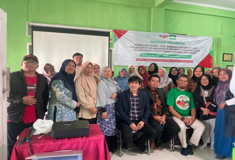 Pelatihan Model CEFE (Competency Based Economies Through Formation of Enterprises) Berbasis Partisipatif Dan Kolaboratif Dalam Mendukung Keberlanjutan Usaha Pelaku UMKM di Kota Cimahi Provinsi Jawa Barat