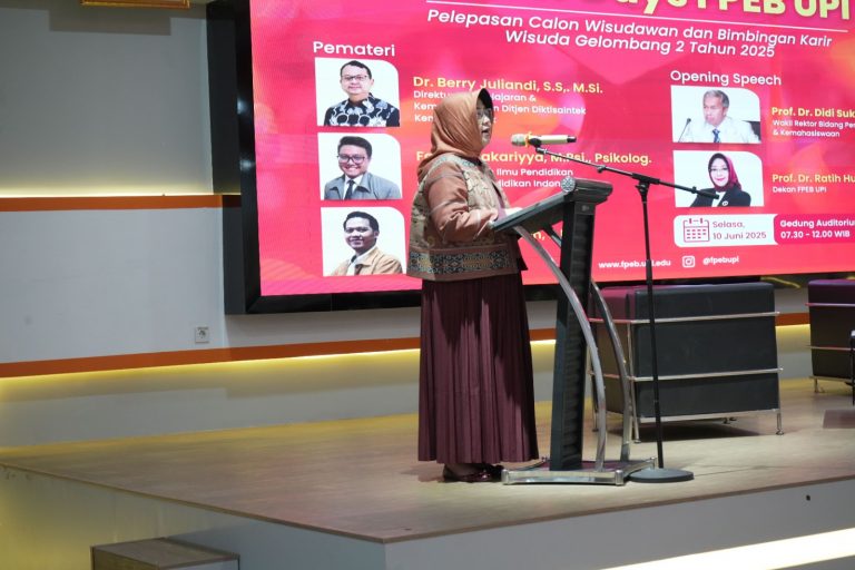 Pimpinan BUMN RI, Kemdiktisaintek dan Ikatan Alumni Bekali Kesiapan Kerja Baik Fisik Maupun Mental Calon Wisudawan Dalam Career Days FPEB UPI