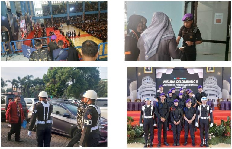 MENWA YON XI UPI: Garda Terdepan Dalam Menjaga Khidmatnya Prosesi Wisuda