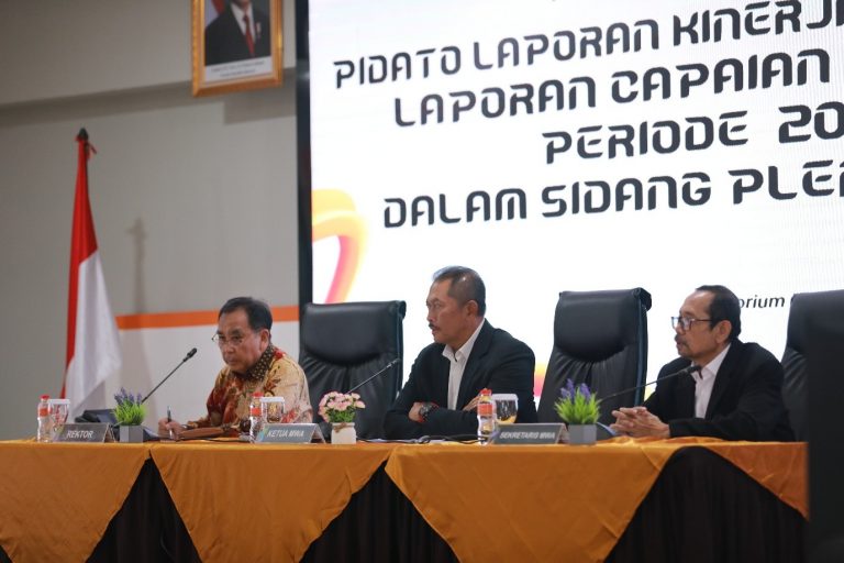 Majelis Wali Amanat Selenggarakan Sidang Pleno Laporan Kinerja Rektor UPI