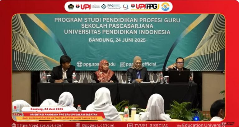PPG UPI Bekali Peserta dengan Kurikulum Terstruktur dan Strategi Belajar Mandiri