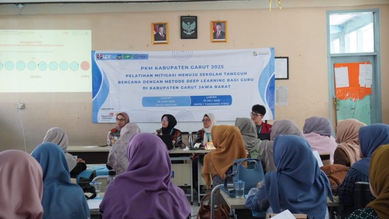 Pelatihan Mitigasi Bagi Guru SD di Kabupaten Garut