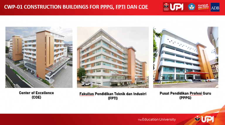 UPI Resmi Miliki Tiga Gedung Baru
