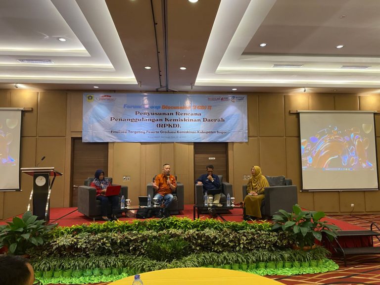 Pegasus Institute Pusat Keunggulan FPEB UPI Ikuti FGD Kolaborasi Penyusunan Dokumen Rencana Penanggulangan Kemiskinan Daerah Kabupaten Bogor