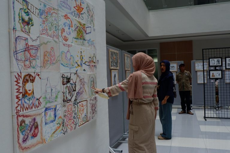 Pameran Studi Seni Sketsa Fenomenologi Ruang:Sebagai Kesaksian Tubuh Terhadap Ruang