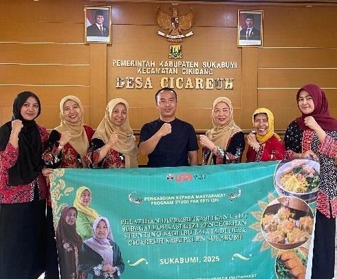 Prodi PKK FPTI UPI Selenggarakan Edukasi Gizi: Olahan Ikan Sebagai Solusi Pencegahan Stunting