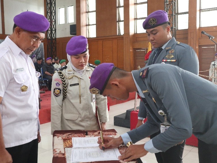 Regenerasi Kepemimpinan Menwa Mahawarman XI UPI: EstafetPengabdian di Periode 2025/2026