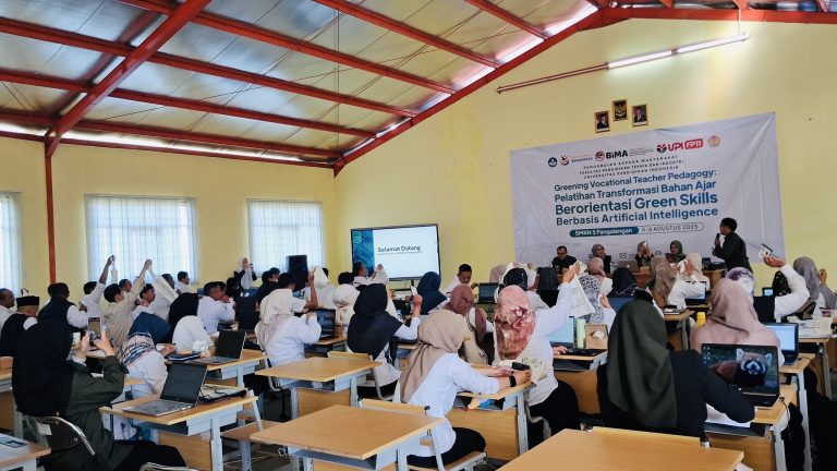 FPTI UPI Dorong Transformasi Pedagogi Guru SMK Berbasis AI dan Green Skills untuk Dukung SDGs
