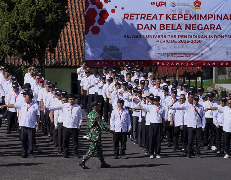 Perkuat Komitmen Pimpinan Baru, UPI Gelar Retret di Dodik Rindam III/Siliwangi