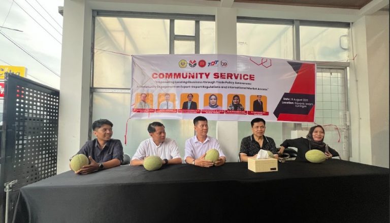 FPEB UPI dan Mitra Internasional Gelar Pengabdian Kepada Masyarakat untuk Tingkatkan Daya Saing Agribisnis Lokal melalui Pemahaman Kebijakan Perdagangan