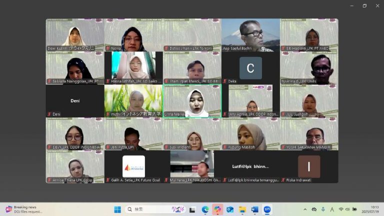 Pendidikan Bahasa Jepang UPI Selenggarakan Webinar dan Workshop Pengajaran Bahasa Jepang di LPK, Diikuti 105 Guru dari Seluruh Indonesia