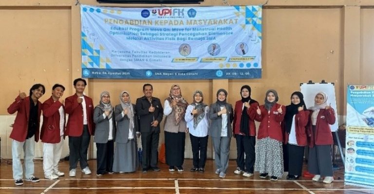 Tim P2M FK UPI Gelar Edukasi “Move On” untuk Cegah Dismenore di SMAN 6 Cimahi