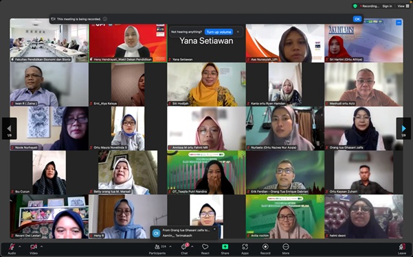FPEB UPI Bentuk Forum Silaturahmi dan Komunikasi Orang Tua Mahasiswa