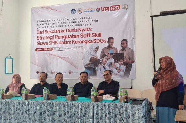FPTI UPI Gelar Workshop Microlearning untuk Guru SMK, Dorong Penguatan Soft Skills Berbasis SDGs