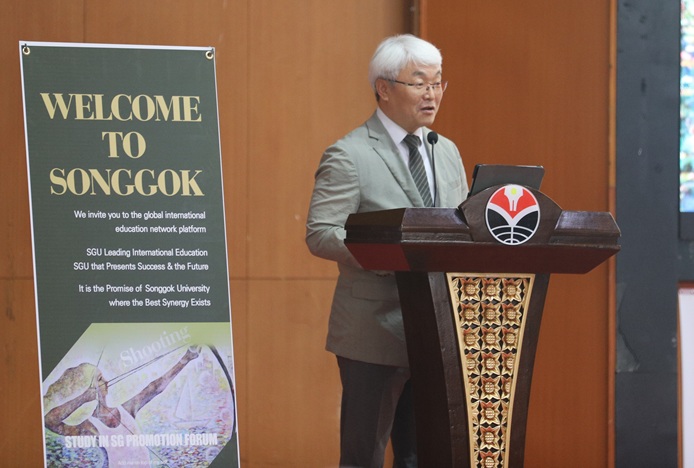 Rektor Songgok University, Prof. Wang Dukyang: Kami Akan Melakukan Yang Terbaik Untuk Masa Depan Para Murid