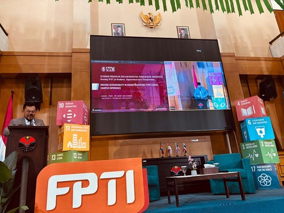 Universiti Teknologi Malaysia Shares Green Campus Experience at GREAT Summer Program FPTI UPI