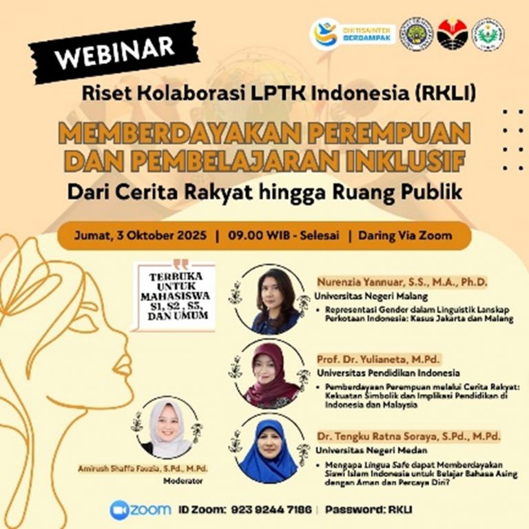 Kolaborasi Tiga LPTK Dorong Pendidikan Inklusif dan Kesetaraan Gender