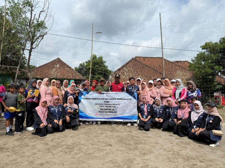 Dorong Gaya Hidup Sehat Warga, Mahasiswa P2MB UPI di Sumedang Gelar “Puncak SENJA”