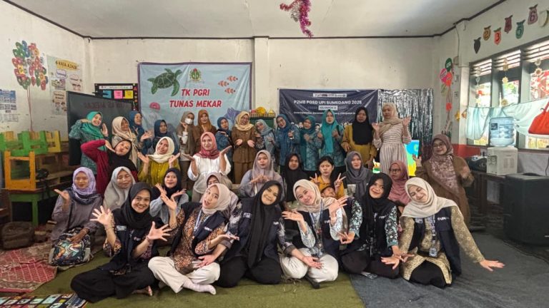 Mahasiswa P2MB Kampus UPI di Sumedang Kenalkan Metode ABCDE sebagai langkah Cegah Stunting