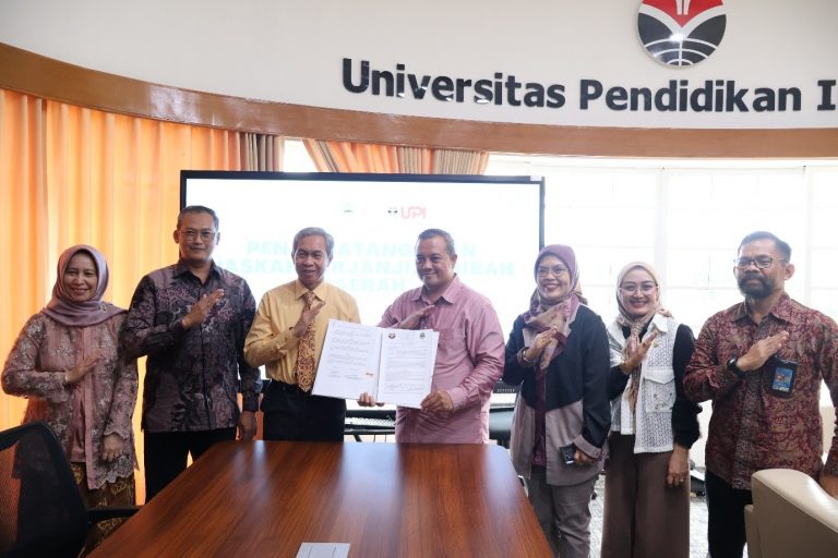 UPI Tandatangani Naskah Perjanjian Hibah Daerah dengan Pemprov Jabar
