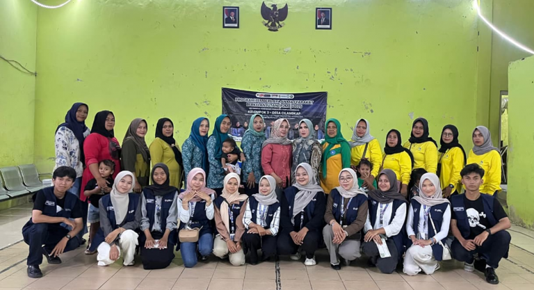 Mahasiswa UPI di Sumedang Dorong Kreativitas Kader Posyandu Lewat “Gesit Gizi”