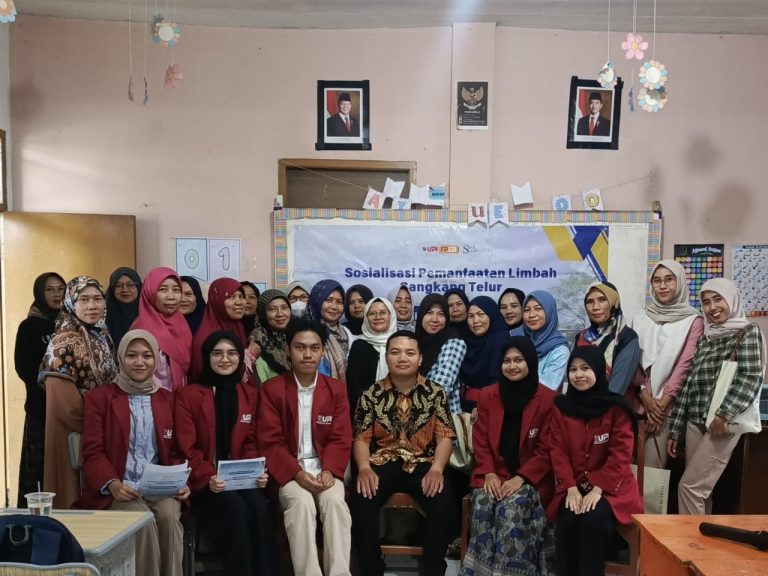 Tim PkM FPEB Ubah Limbah Cangkang Telur Jadi Produk Ekonomi Sirkular