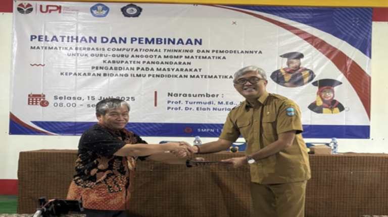 Perkuat Kompetensi Guru, Prodi Matematika UPI Gelar Pelatihan Computational Thinking dan Pemodelan Matematis
