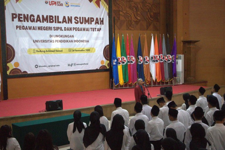 UPI Gelar Pengambilan Sumpah PNS dan Pegawai Tetap Tahun 2025
