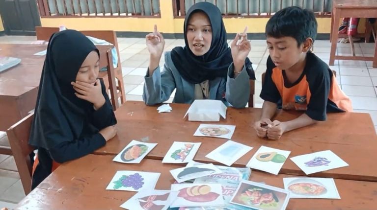 Mahasiswa UPI di Sumedang Edukasi Pola Makan Sehat Anak Lewat Gizi Fun Day
