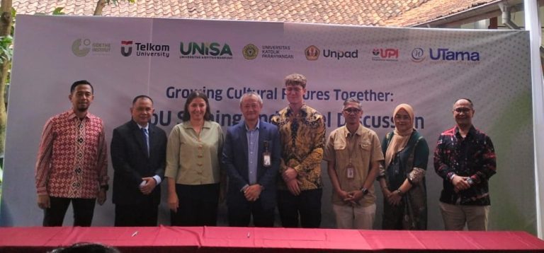 UPI Tandatangani Perjanjian Kerjasama dengan Goethe-Institut sebagai bagian dari Program Growing Cultural Futures Together